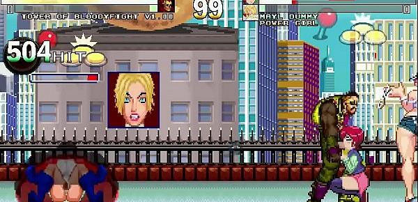  MUGEN Mayl dummy Showcase   Powergirl